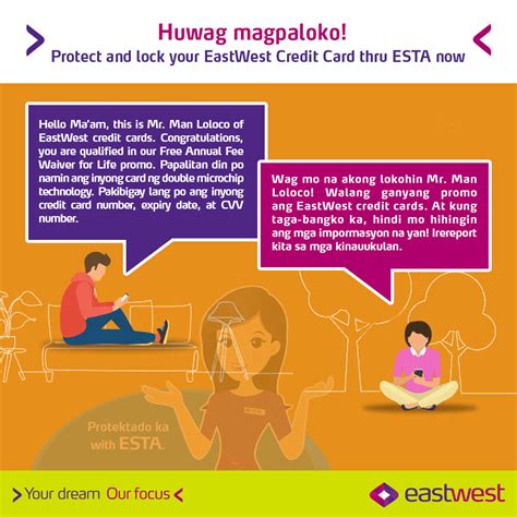 www.ewlend.com/esta|Protect and lock your EastWest Credit Card thru ESTA now.